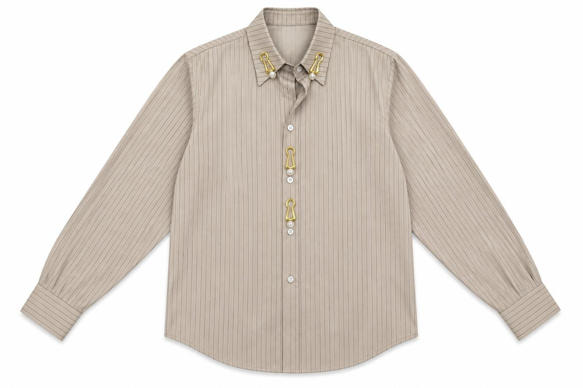 GOLDEN DETAIL SHIRT