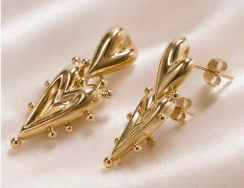 ARETES MY LOVE GOLD