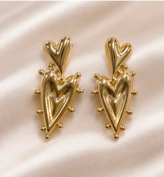 ARETES MY LOVE GOLD