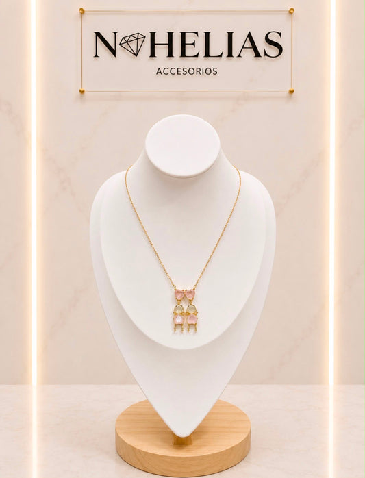 BLUSH CRYSTAL DROP
