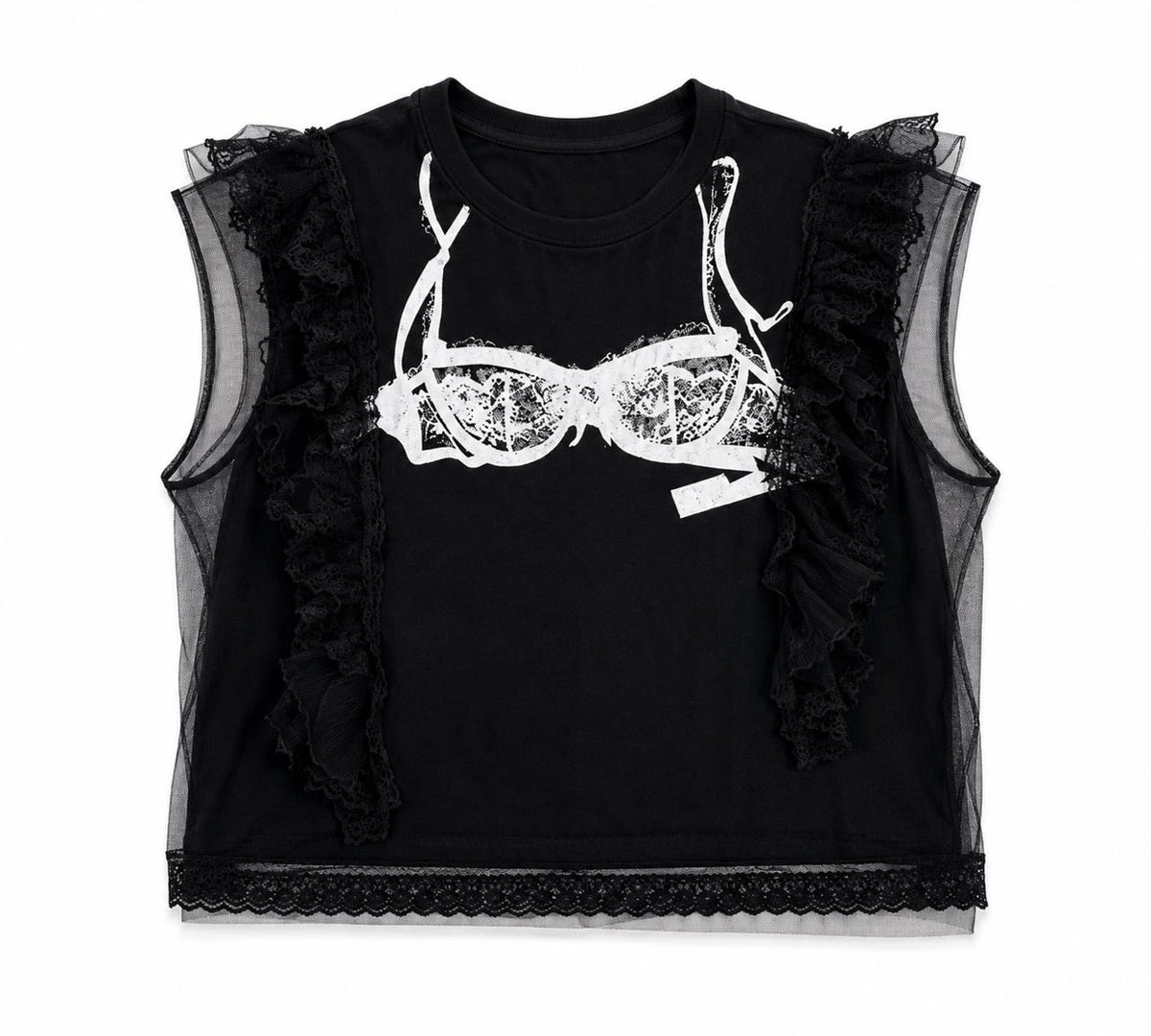 GLAM LACE CROP