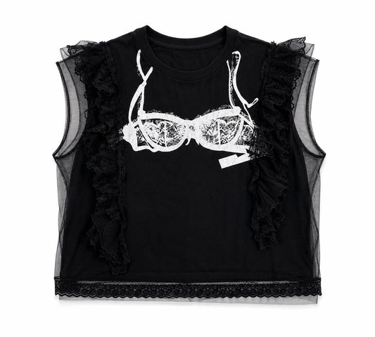 GLAM LACE CROP