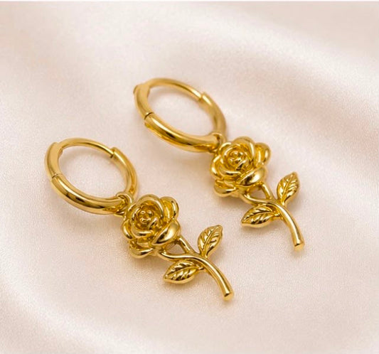ARETES ROSE GOLD