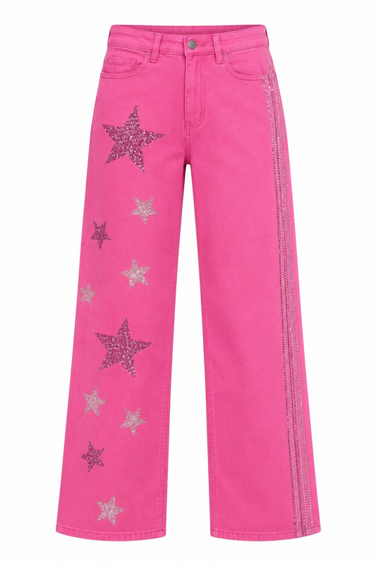 PINK START JEANS
