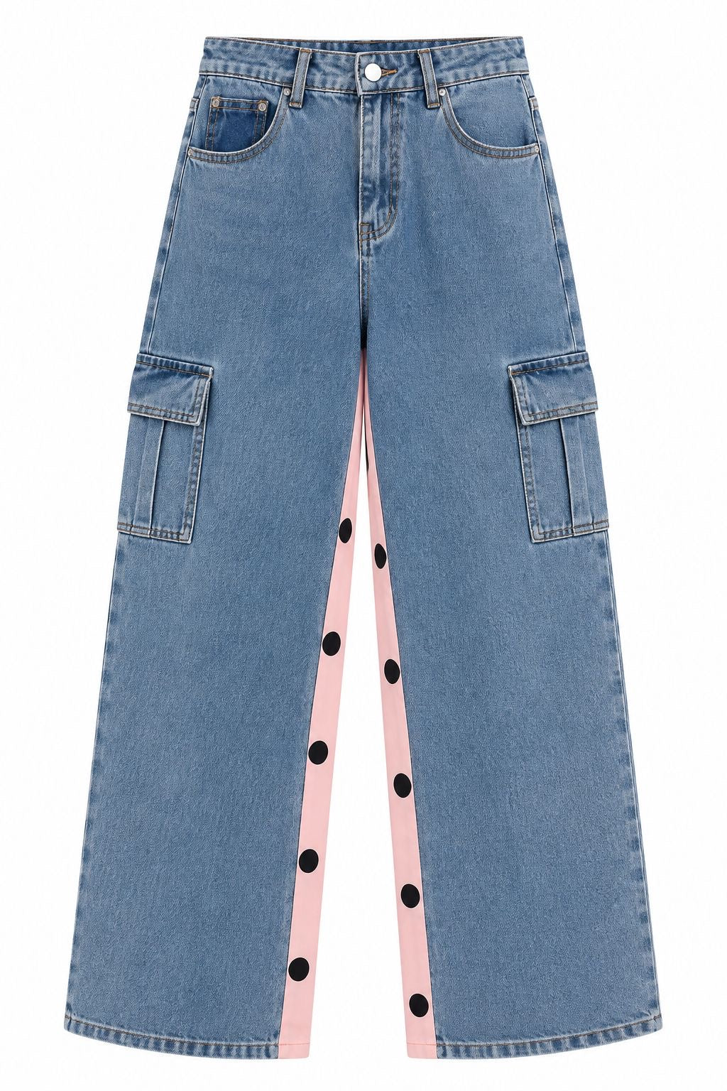 POLKA DOT CARGO PANTS