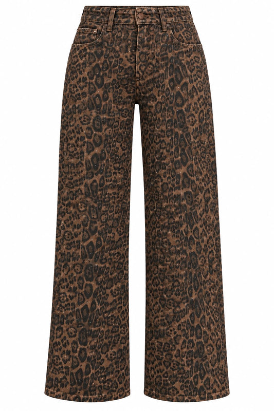 WILD LEOPARD JEANS