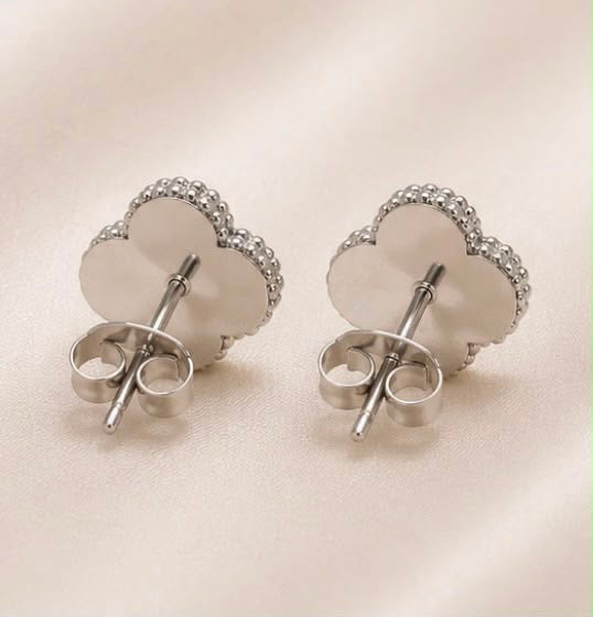 ARETES SILVER INSPO VAN CLEEF