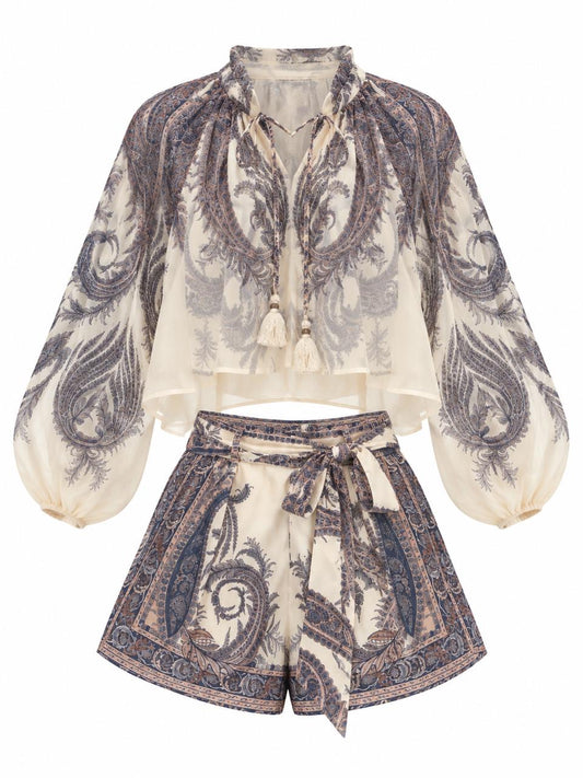 PAISLEY TWO-PIECE SET