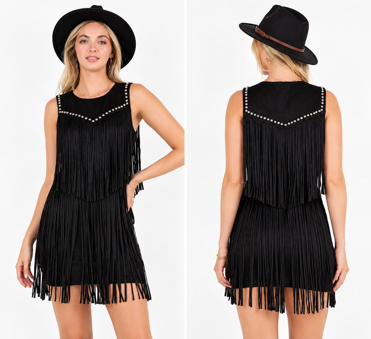 WILD WEST FRINGE DRESS