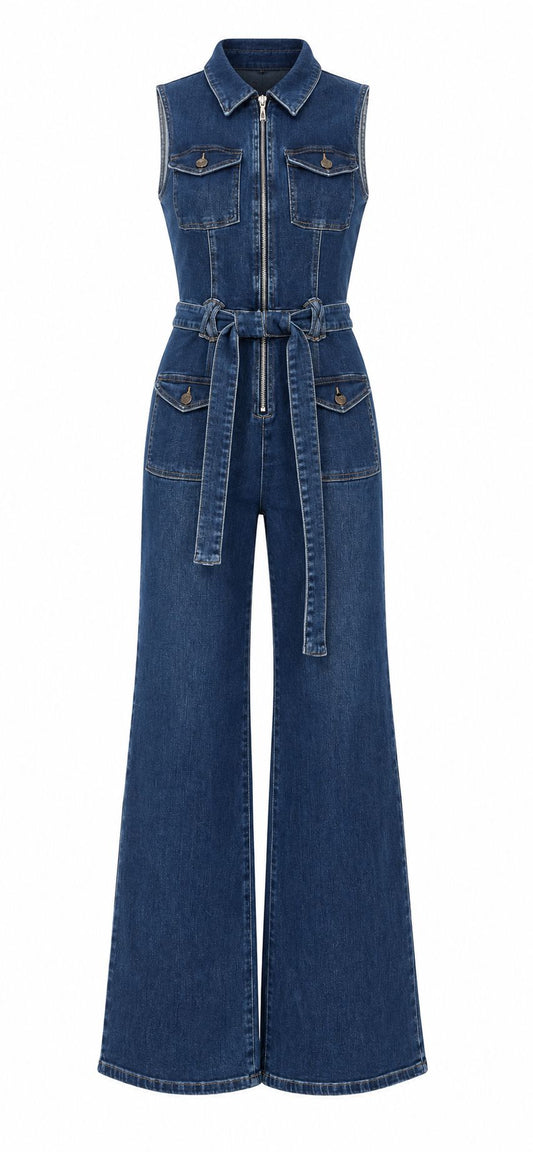 DENIM CHIC JUMPSUIT