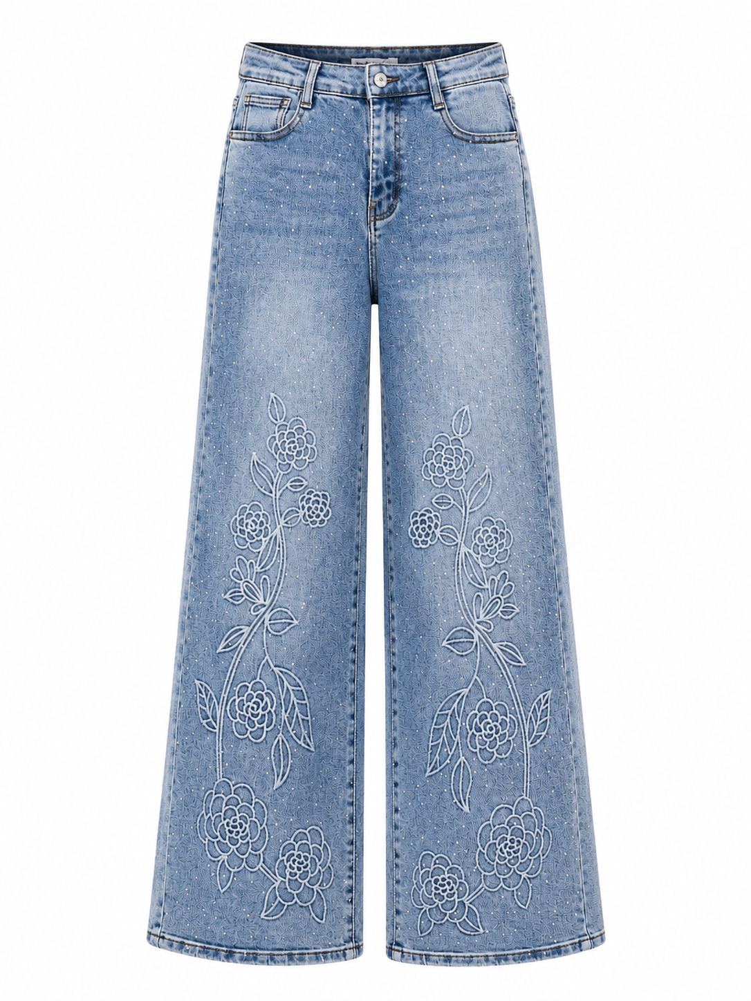 BLUE BLOOSOM JEANS