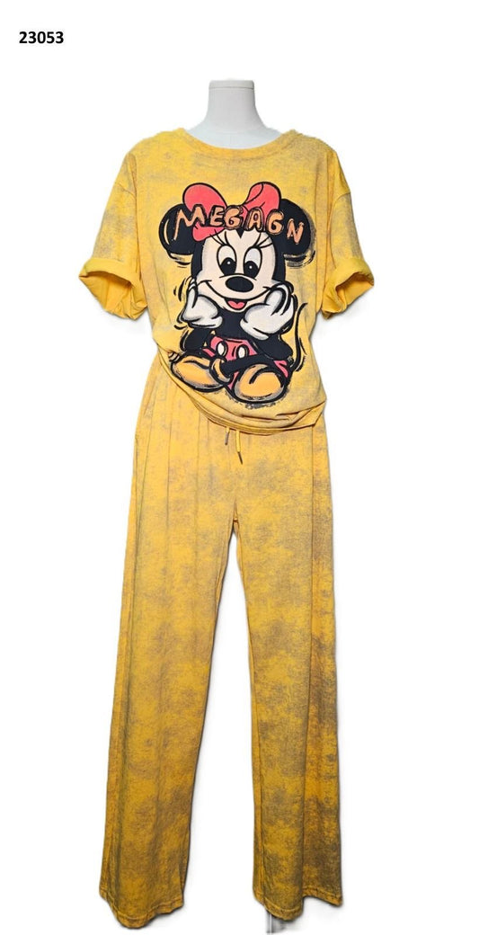 YELLOW MOUSE GRÁPHIC SET