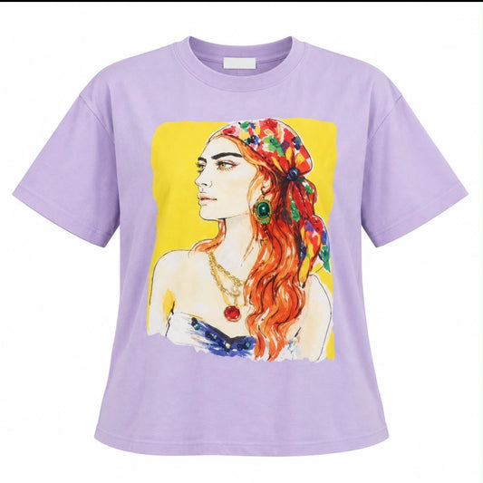 LAVENDER MUSE T-SHIRT