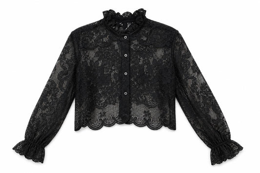 ROMANTIC LACE CROP