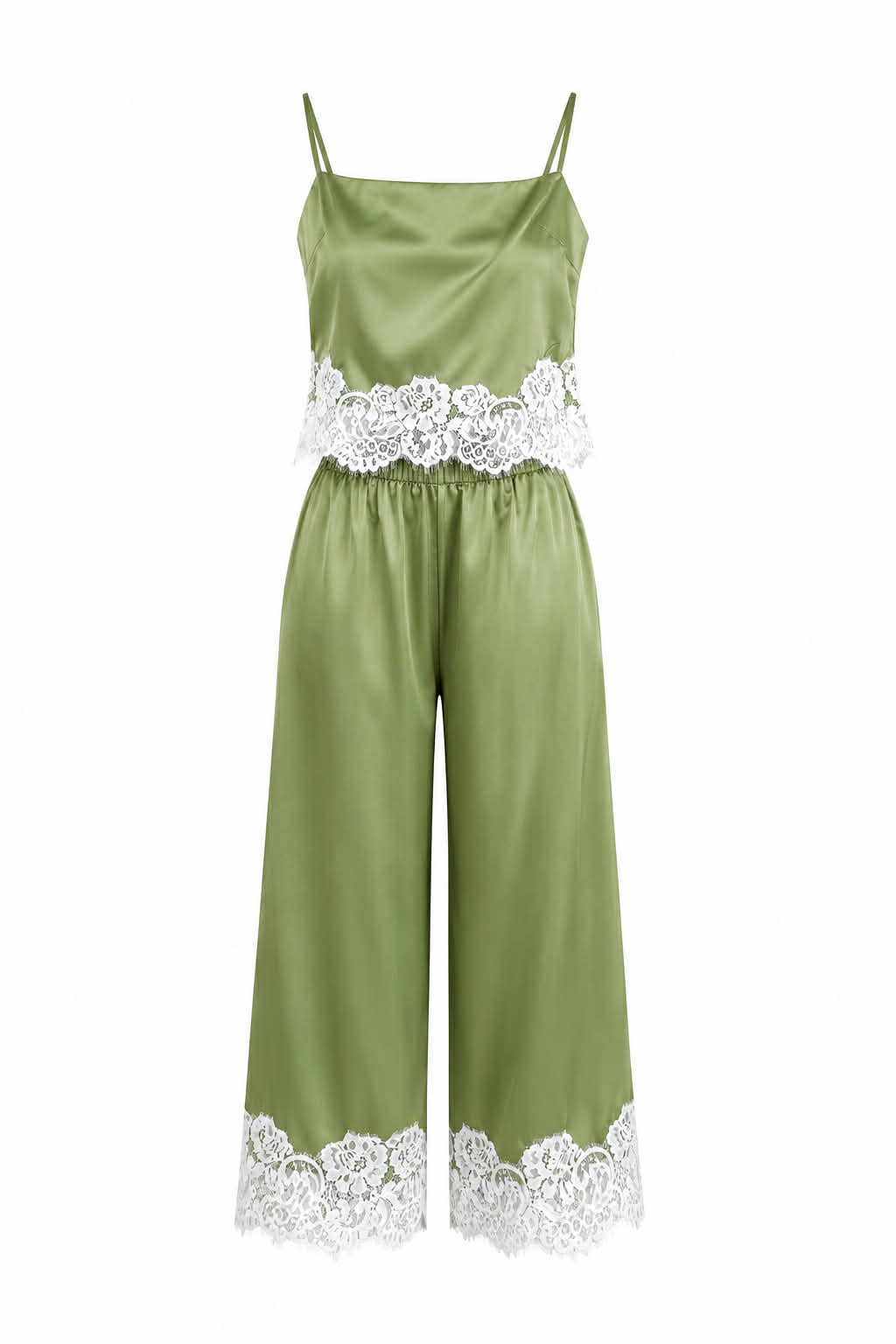 OLIVE LACE SET