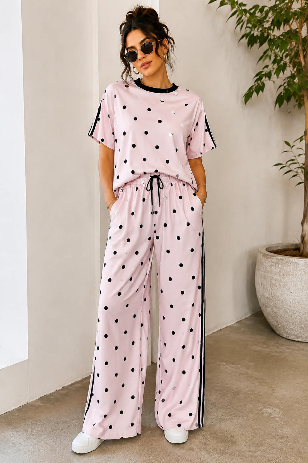 PINK POLKA SET
